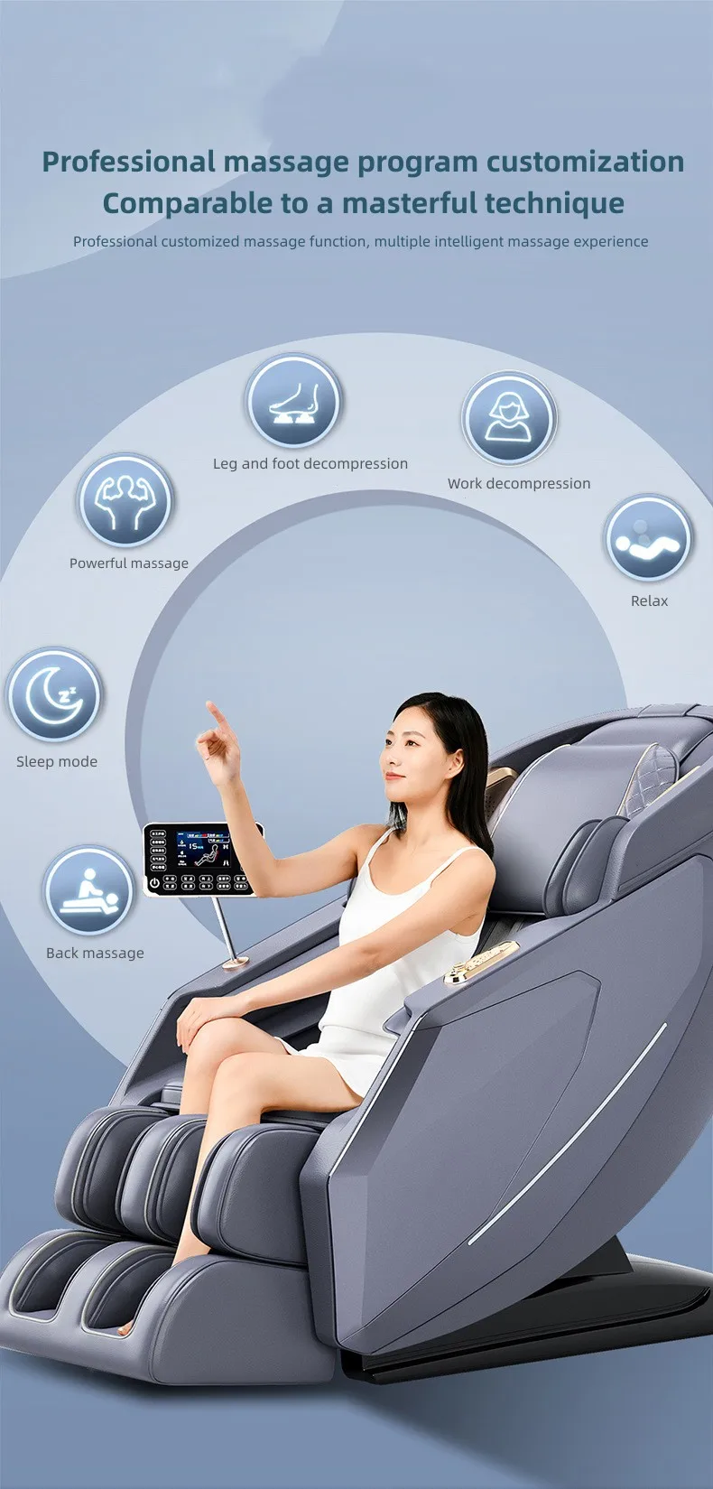 Chinese Fujian Professional Massage Machine Vending Modern Massage