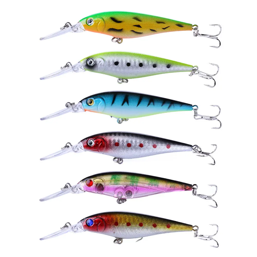 New 24Pcs/set Tackle Box Fishing Baits Combo Soft Fishing