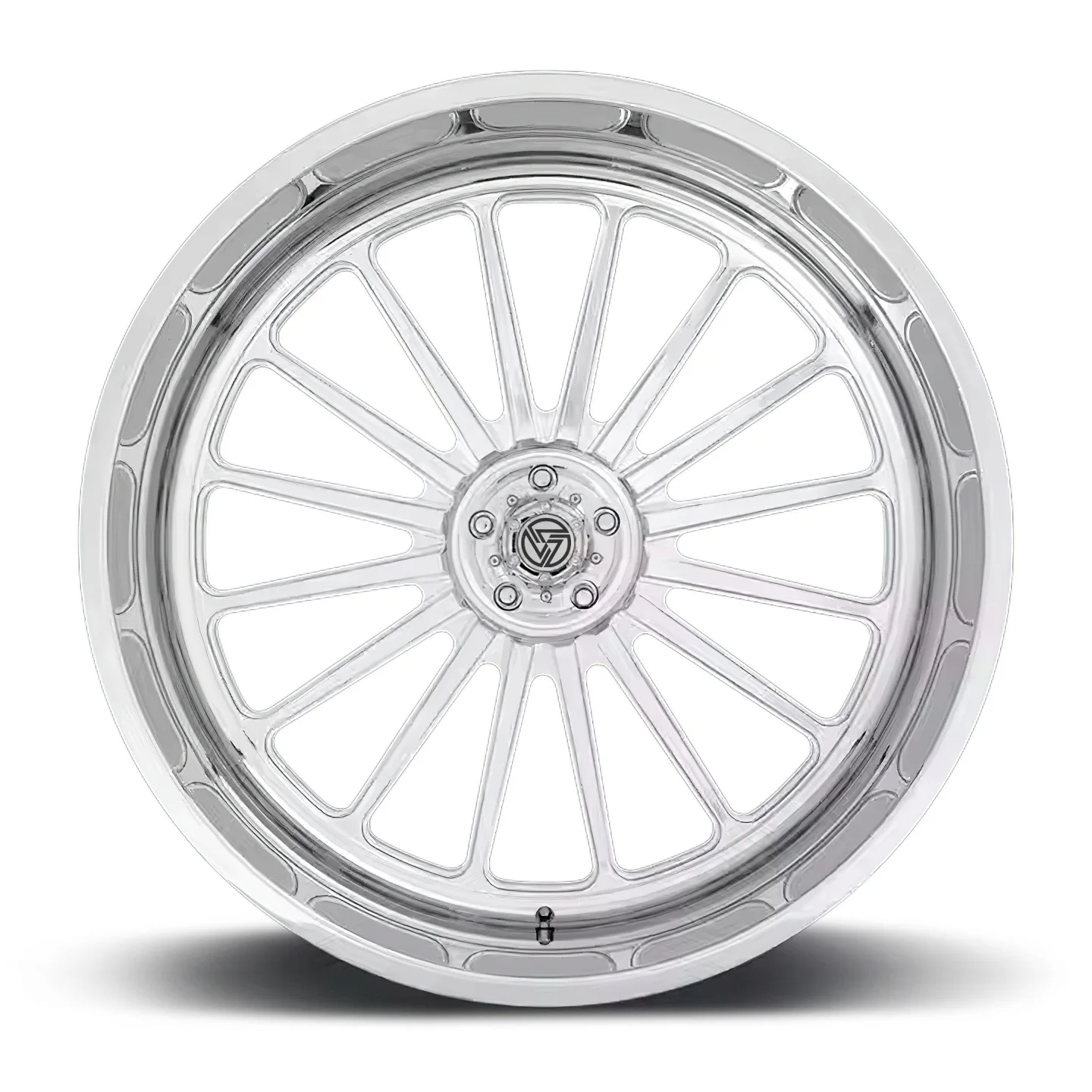 XL Forged Dual Truck Wheels 16-22 Inch Chrome Polished 4x4 Off-Road Alloy Rims with 20mm ET for Pickup Trucks Wheel - Image 6