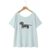 Camiseta azul claro