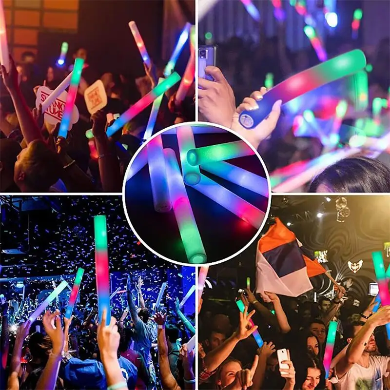 Bastone Luminoso LED Da Concerto Con 15 Colori – Per Feste, Rave, Matrimoni, Compleanni E Capodanno - 5