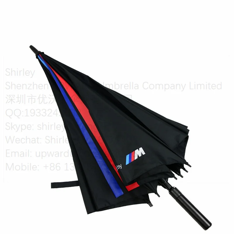 B M W Large Golf Umbrella Advertising Umbrella with logo Custom Printed Promotional Golf Umbrella Windproof