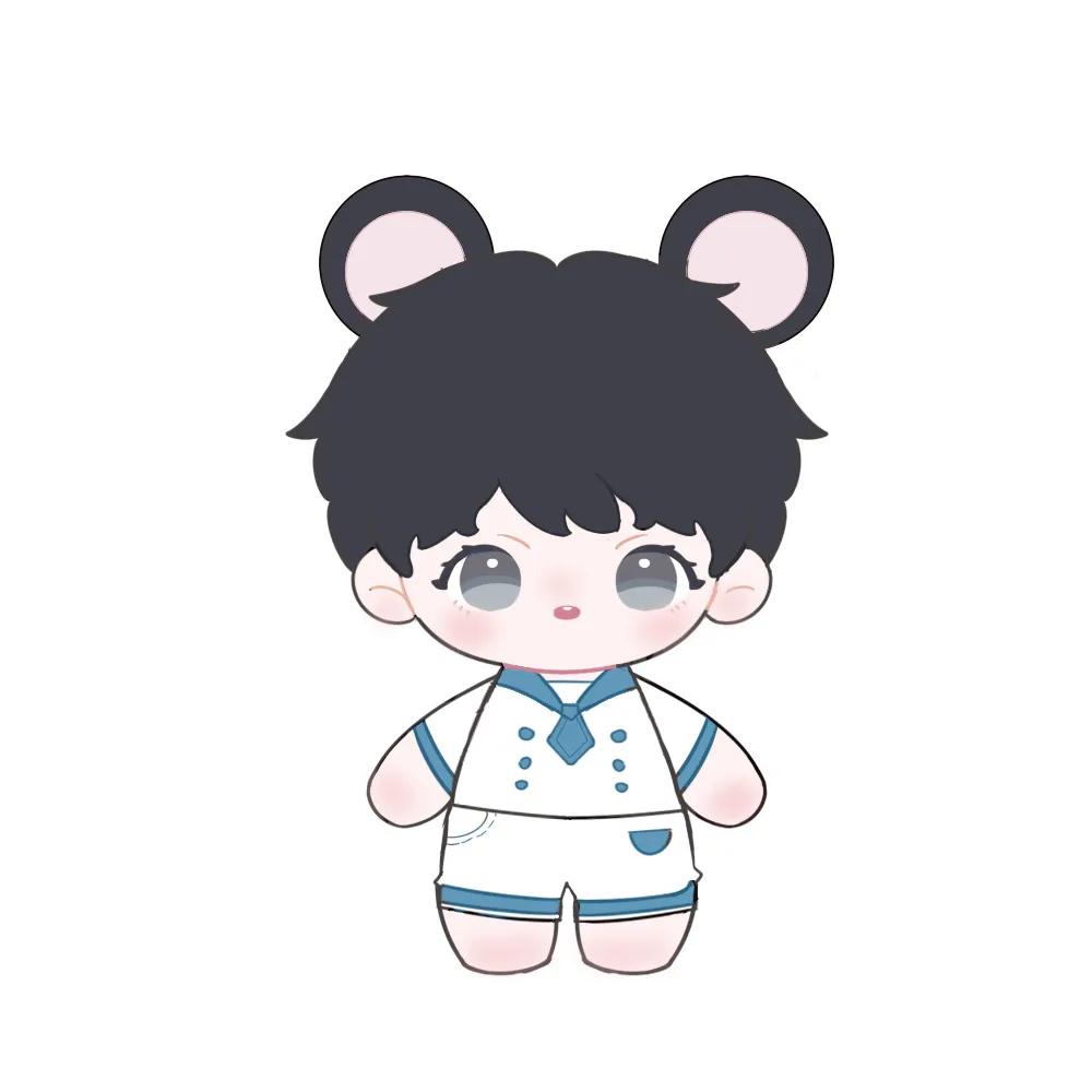 Customize Your Own Design Plushies Cute Stuffed Soft Plush Figure Toys Handmade Plush Kpop Dolls Outfit