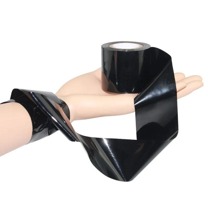 Convenient 16m Electrostatic Small Tape Sm Alternative Sex Props Binding Gag Tape Handcuffs Adult Supplies