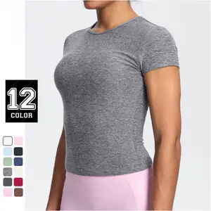 T-Shirt Sublimated Oem Moisture-Wicking Sportswear Customizable Customized Short Sleeves Workout T Shirts High Quality