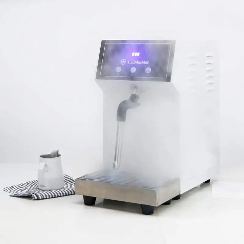 High Quality Strong Steam 5L Single Group Milk Steamer Heating Drinks Hot Water Boiler Milk Foaming Machine