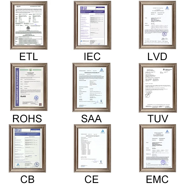 Светодиодные трехсторонние светильники ip65 40 Вт водонепроницаемый пылезащитный корпус для ПК крепеж защиты от