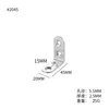 Comes with M4*16 screws (stainless steel)