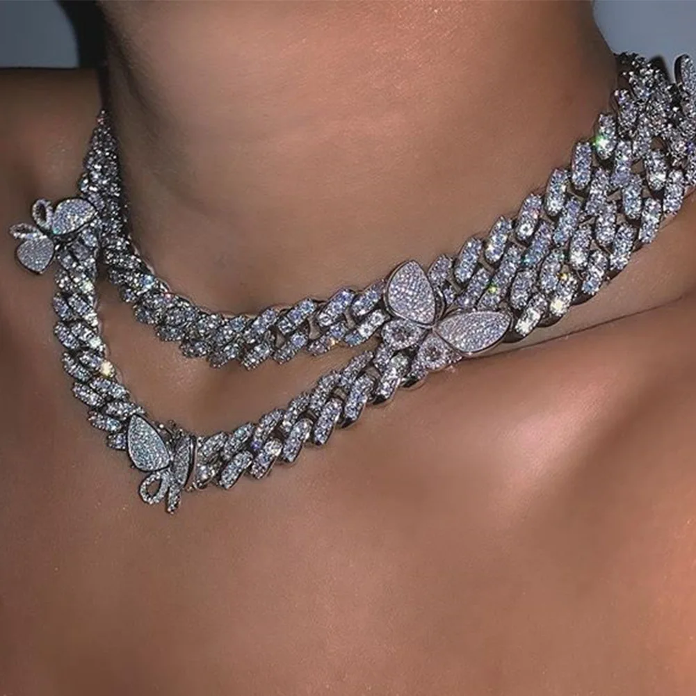 iced out chain choker