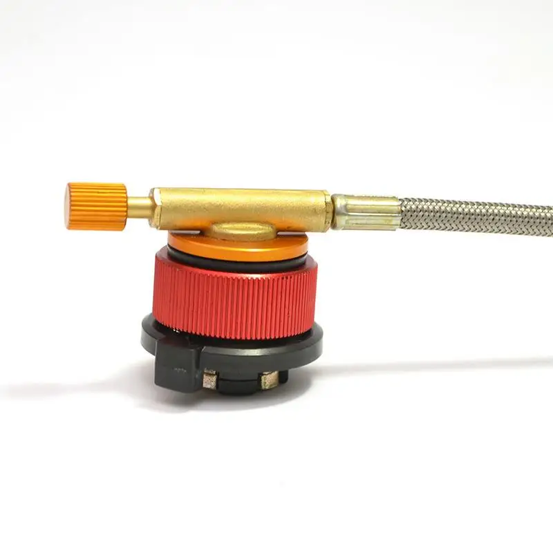 OUTDOOR CAMPING GAS Refill Adapter Valves Gas Stove Connector ne 7W3Q