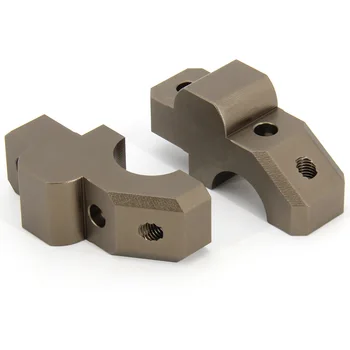 CNC Machined Metal Right Angle Bracket Industrial Mounting Support
