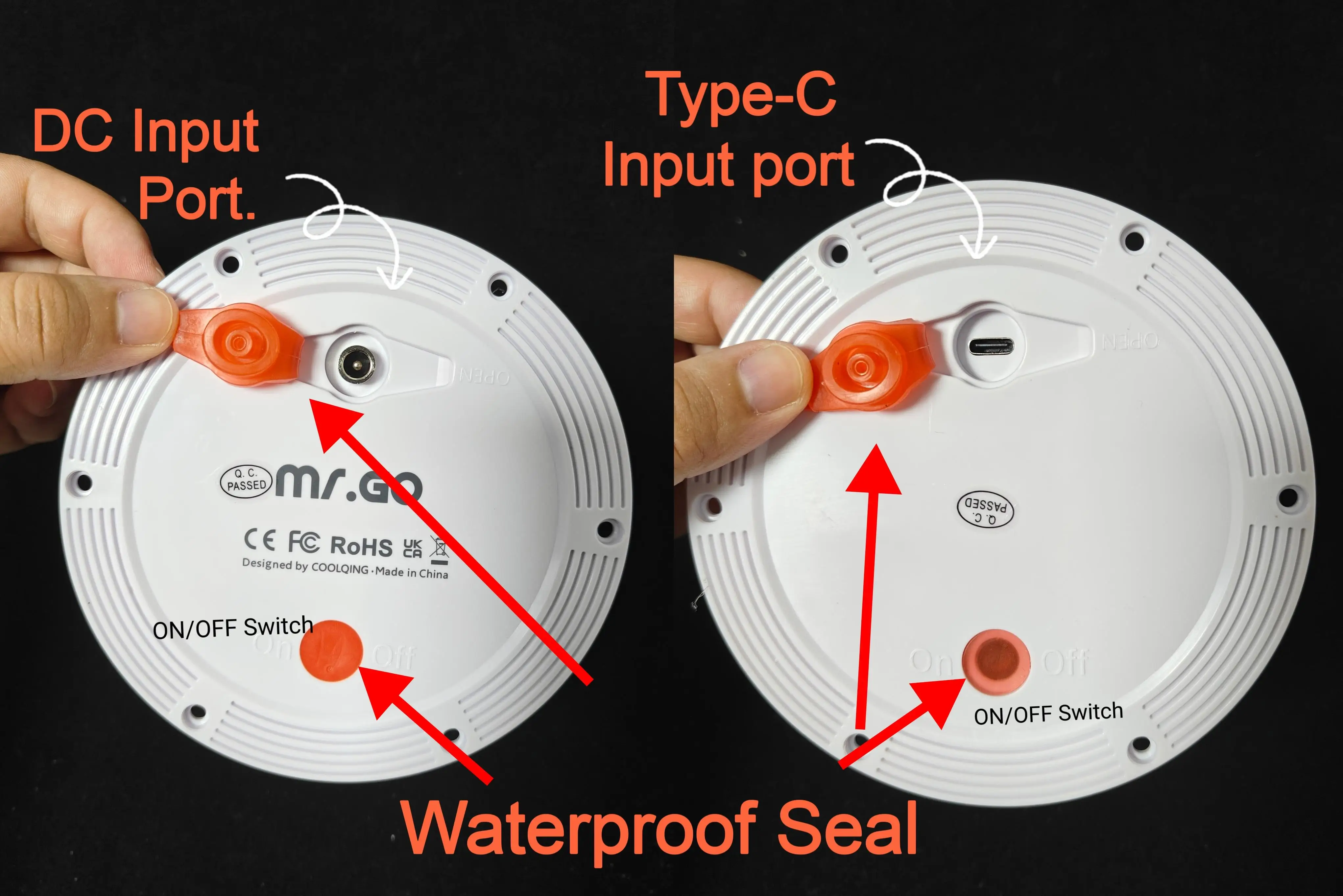 rgb full color changing remote controlled dimmable 60 cm led ball light ip65 waterproof decorative-11