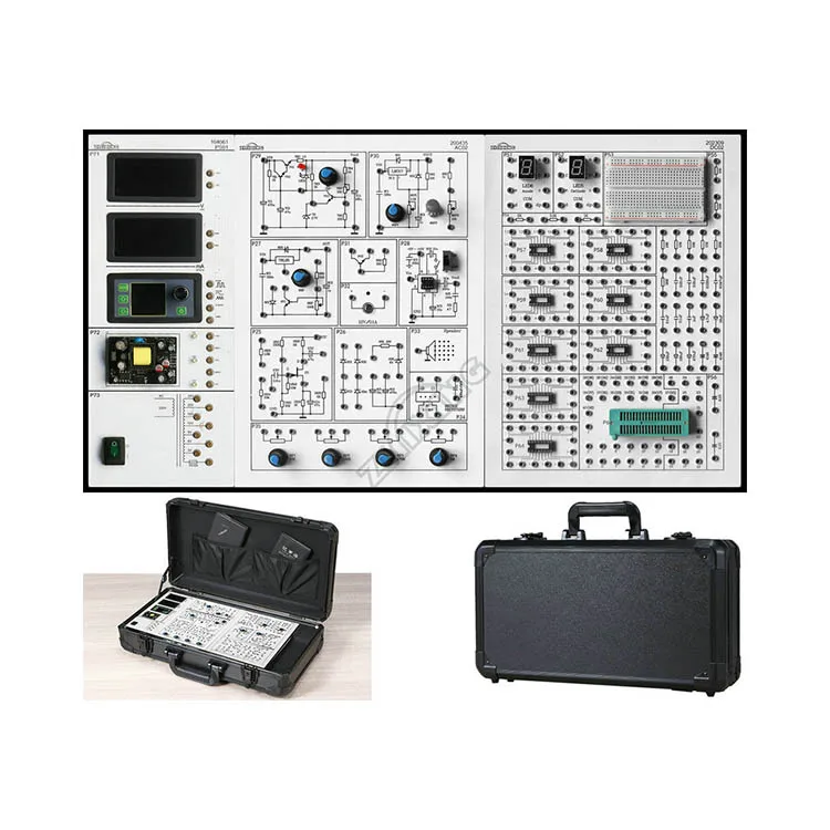 Analog and Digital Logic Gates Trainer Kit Digital Trainer Board Analog and Digital Electronic Trainer
