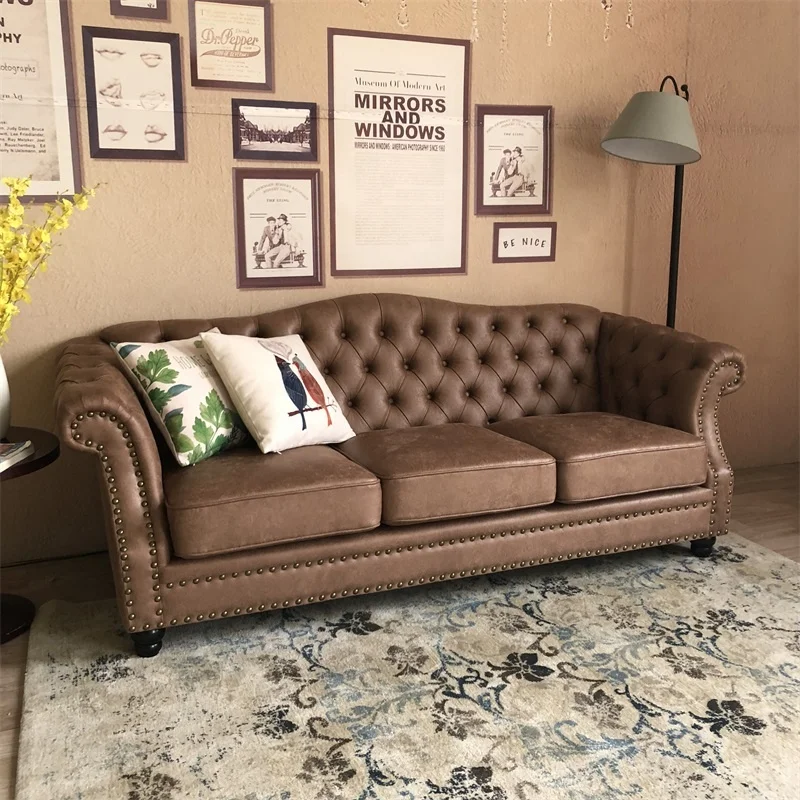Annbor, американский классический диван chesterfield для гостиной, роскошная мебель для отеля