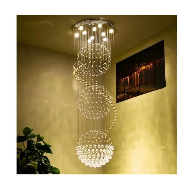 2021 большая Потолочная люстра роскошная хрустальная k9 современные люстры и подвесные светильники