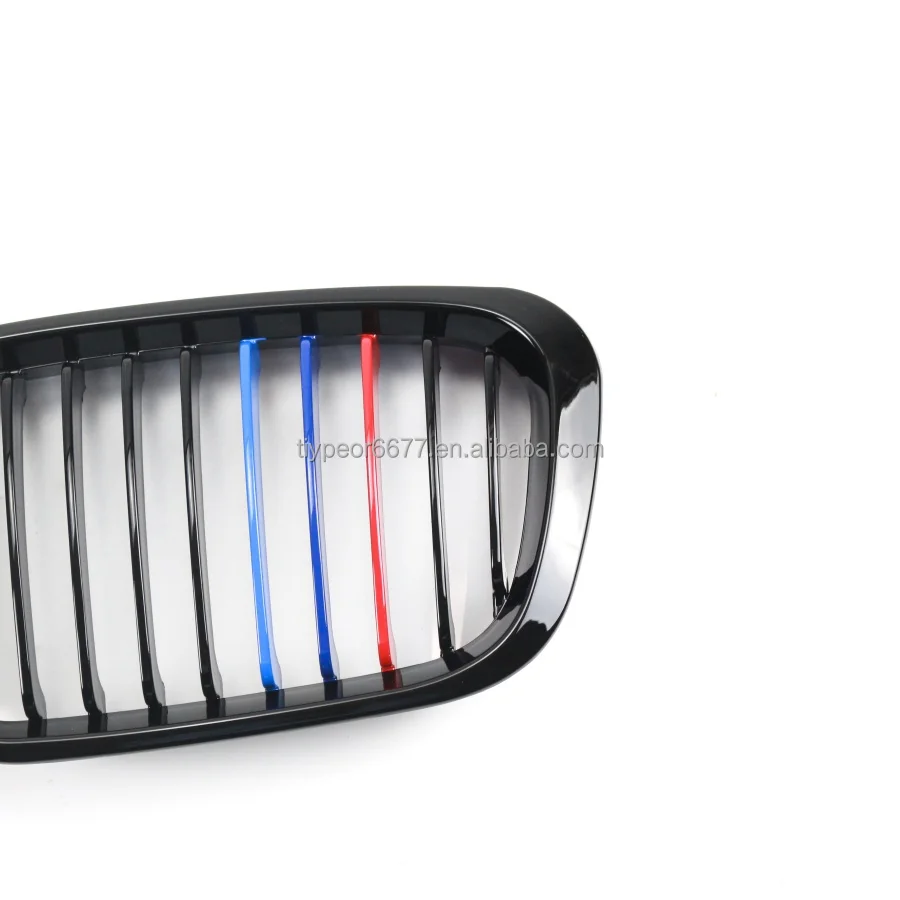 product tiypeor auto grille center mesh three color hood front bumper kidney racing grill for bmw 3 series e46 1997   2001-3