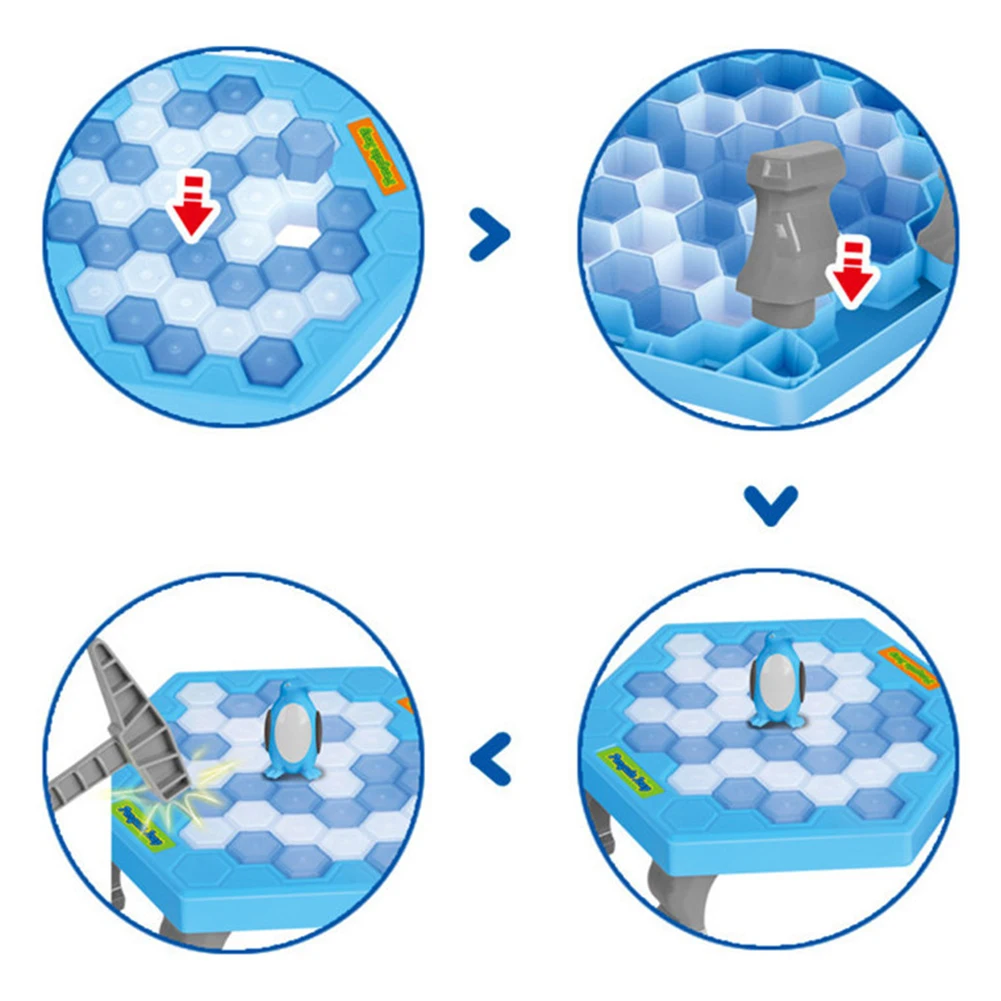 Source Пингвин ловушка активирует игру сохранить Пингвин на блоке льда лед  Разрушитель головоломки игрушки on m.alibaba.com