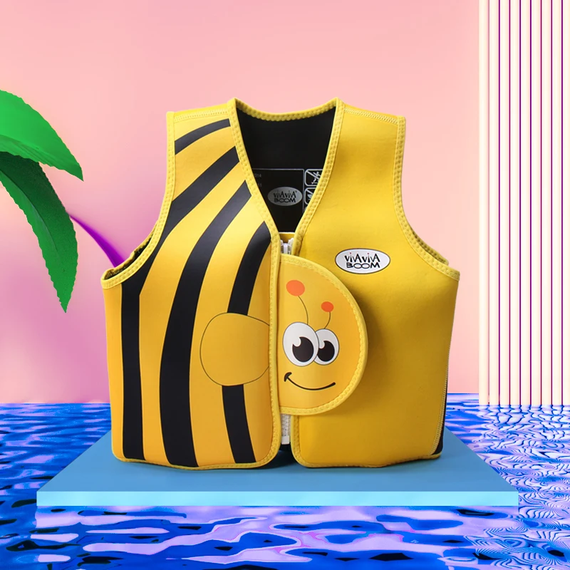 Водонепроницаемый плавающий жилет для малышей спасательный детский с регулируемым ремешком