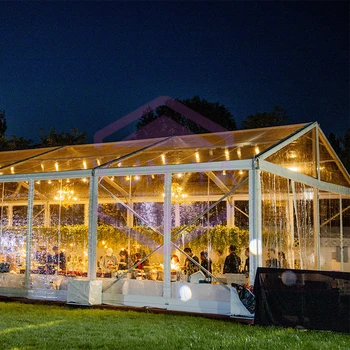 Heavy Duty Large Clear Span Wedding Party Tent Prefab House Ceremony Banquet PVC Marquee Tent With 1000 Seats