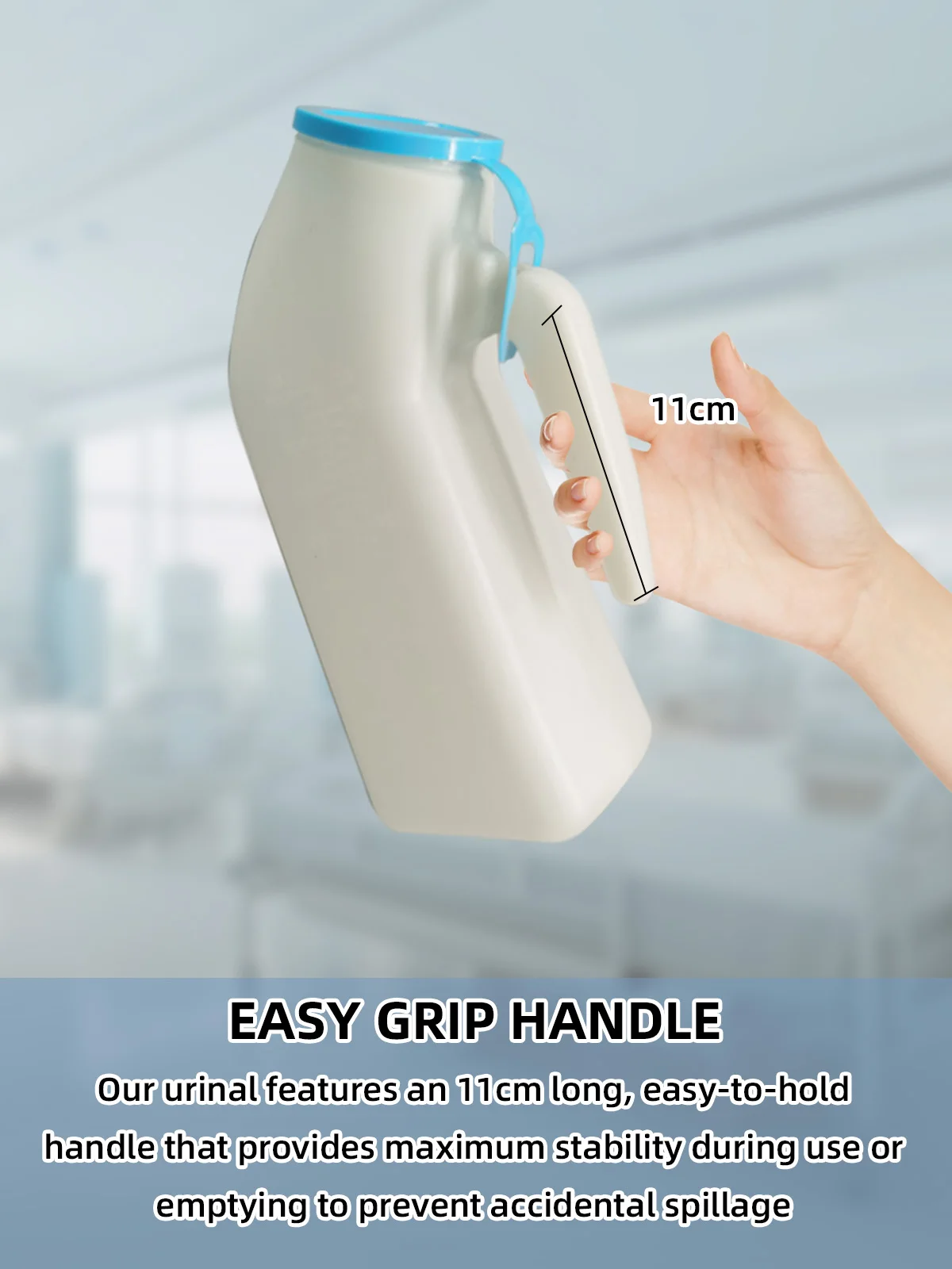 Wholesale Simple Eco-Friendly Male Portable Home Care Urinal Chamber P - product detail 3