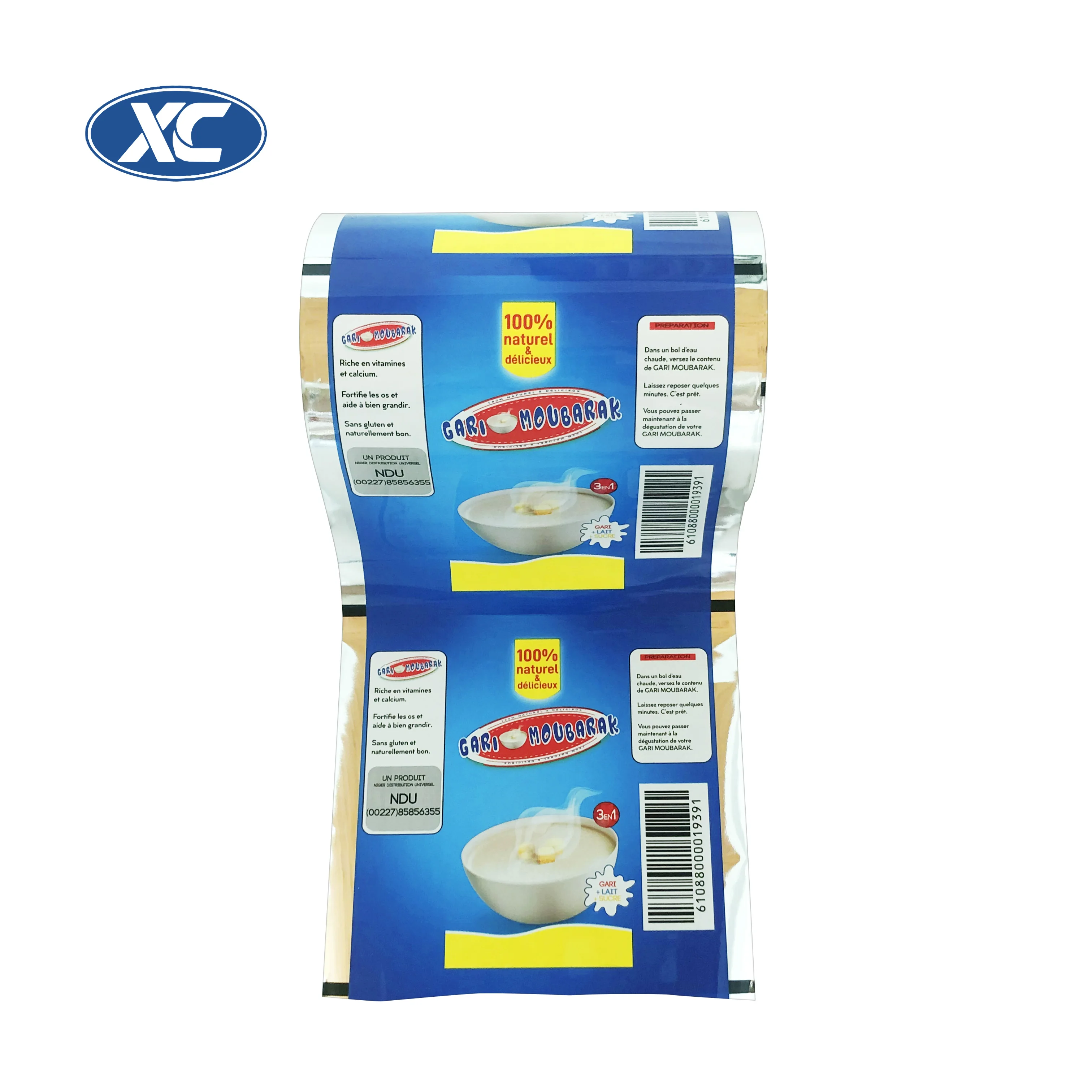 Custom High Quality Food Grade Flexible Packaging Foil Bopp Laminated Plastic Film Rolls Hot