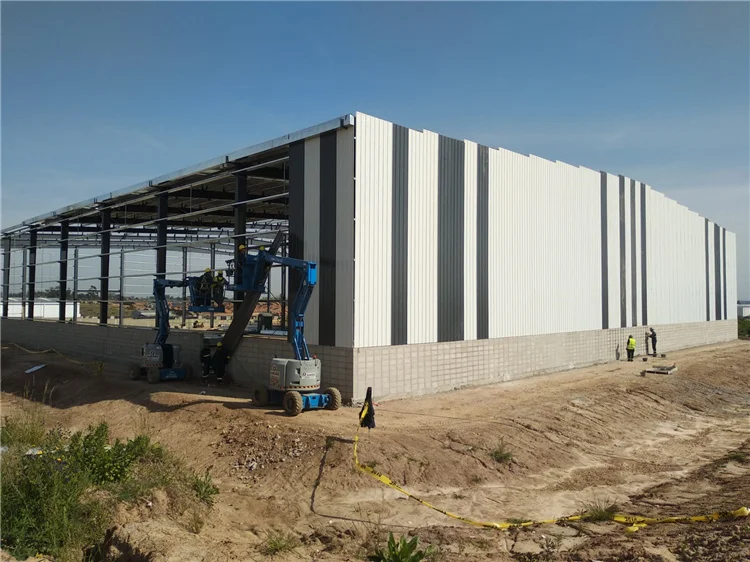 Professional Designed Steel Structure Workshop One Stop Fast Build Construction Products Factory Supplier