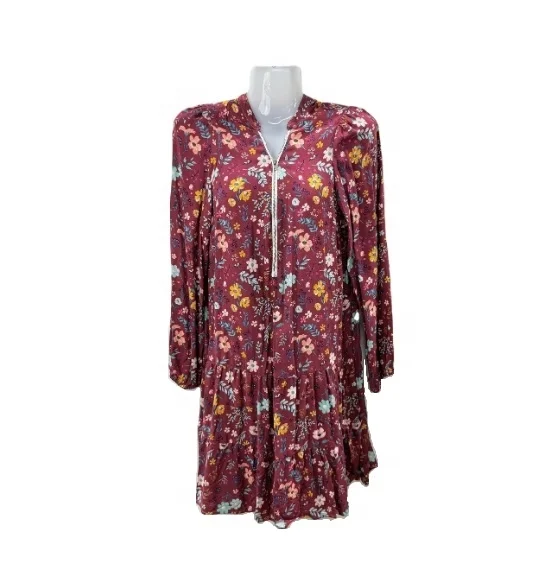 High Quality Printing Latest Design Sexy Prons Club Elastic Dress Office Wear for Women Dress
