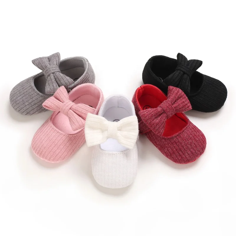 Low Price Bow Knitted Infant 1 Year Baby Black New Born Girl Shoes For  Toddlers - Buy Newborn Cotton Fabric Baby Shoes,Baby Shoe Wholesalers,4  Months Baby Girl Shoes Product on 