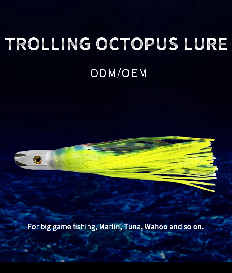 Oem Copper Head Trolling Lures Soft Body Saltwater Fishing Bait 8.4" Artificial Deep Diver Fast