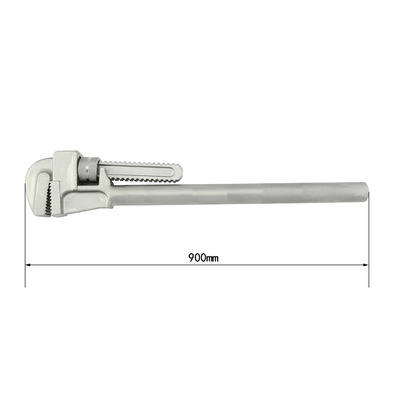 304 stainless steel rust resistance anti - magnetism corrosion resistance high - temperature resistance  pipe wrench factory