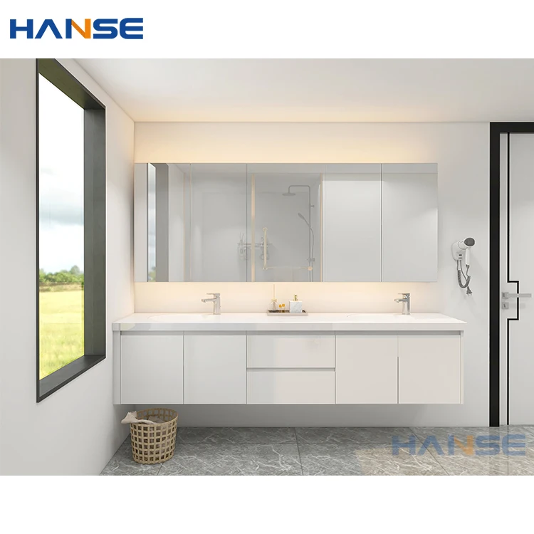 Foshan Space Under Sink Wooden Bathroom Vanity Cabinet with Mirror - China Bathroom  Cabinet, Bathroom Vanity