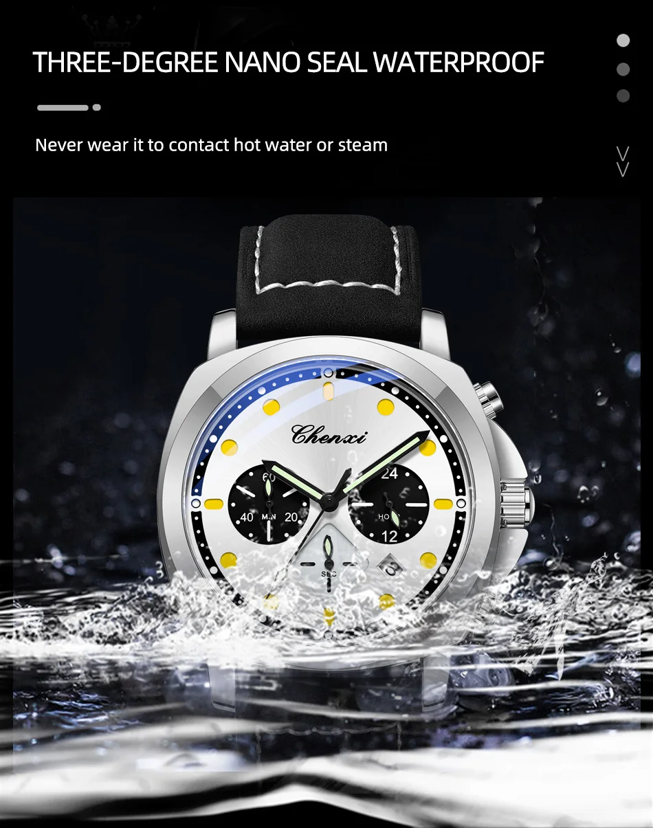 FOXBOX 0009 Men's Digital Waterproof Sports Watch - LED Dual
