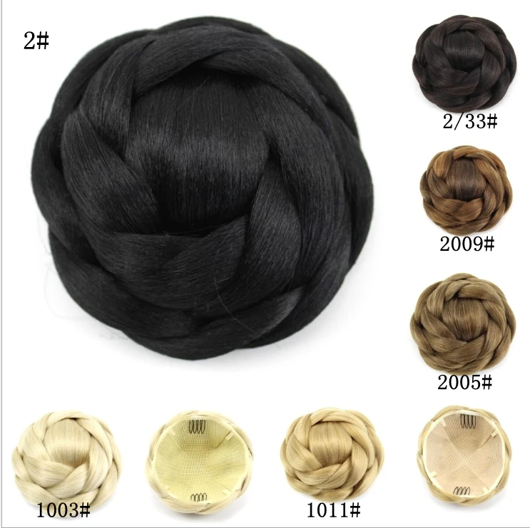 Горячая Распродажа, пучок из синтетических волос, шиньон в форме пончика, Купольные волосы хорошего качества и по доступной цене