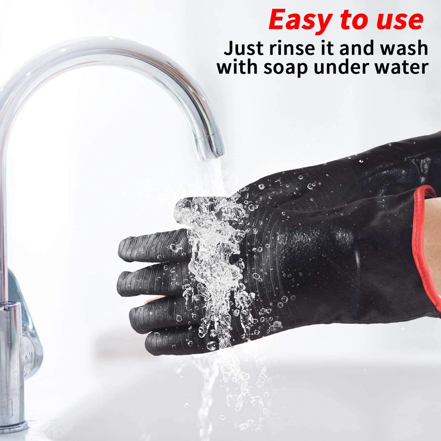 Customized Neoprene BBQ Gloves OEM ODM Oil-proof Waterproof High Temperature Resistant Dishwasher Safe Gift supplier