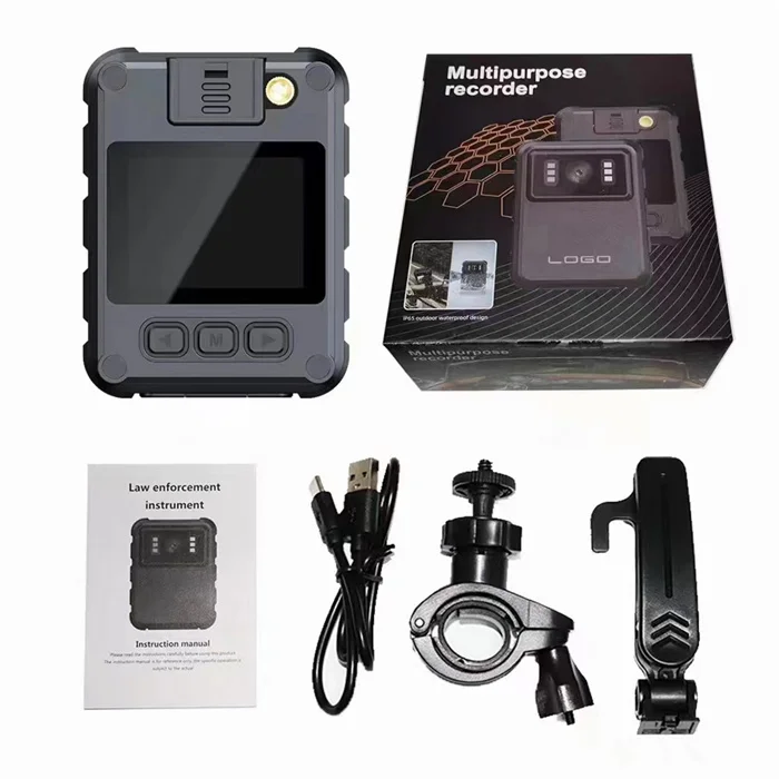 2" Screen Law Enforcement Recorder Handheld Infrared Night Vision Wifi