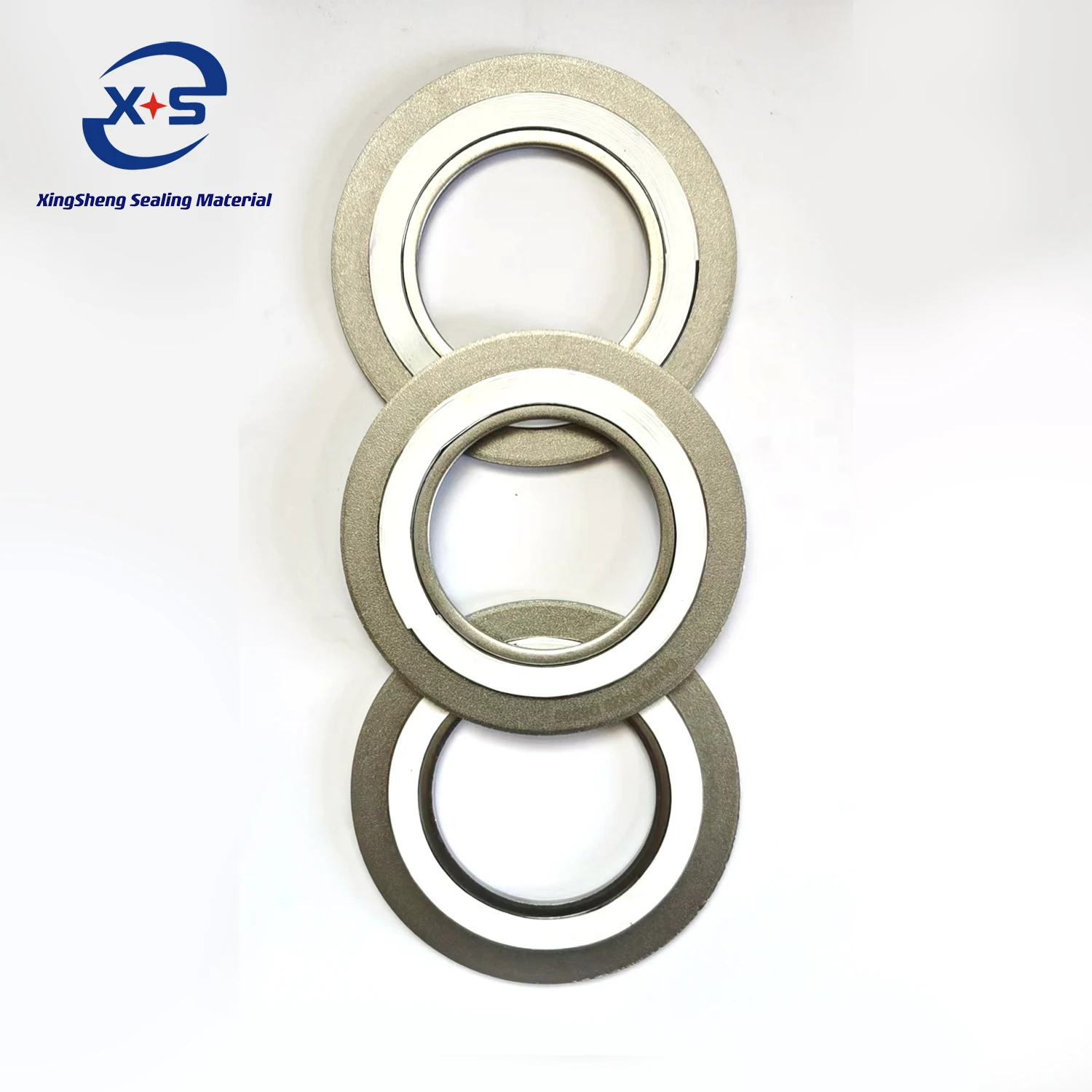 Spiral Wound Gasket 304 Stainless Steel Ptfe Inner And Outer Reinforced