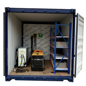 20ft Container Solar Power Cold Storage Room For Fish Meat Vegetable ...