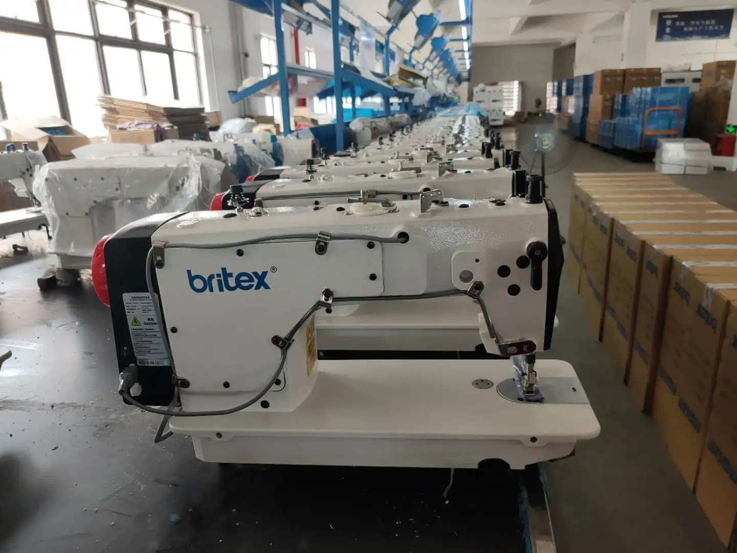 BR-7300-D1 Direct Drive Lockstitch Industrial Sewing Machine