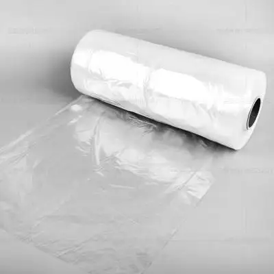 Custom Eco Friendly Poly clear Hanger Transparent Dry Cleaning Plastic Clothes Bag Garment Bag on Rolls for Dry Cleaning Laundry