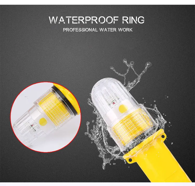 Long Time Underwater Twinkle Torpedo Fishing Net Light Boat Ocean Fishing Accessories LED Strobe Attracting Fishing Light