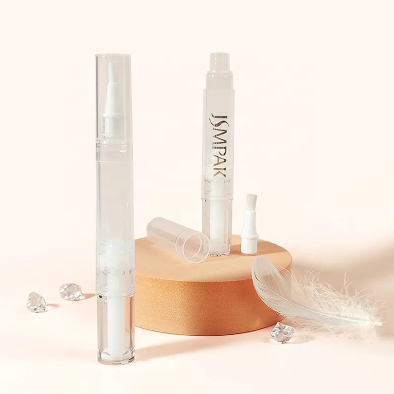 Free Samples Makeup Accessories 1.5ml 2ml 4ml 6ml Lip Gloss Tube Container Cuticle Oil Nail Polish Twist Pen With Brush