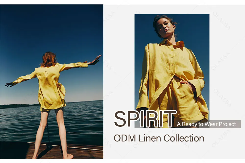 Odm Design High-end Linen Elegant Blazer Manufacturer Linen Female ...