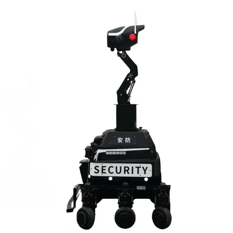 Intelligent Outdoor Security Patrol Service Robot Atonomous Navigation Robot 5G AI Image Recognition Inspection Robot-133064
