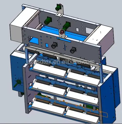 New Nylon Polyester Mother Yarn Warping Machine Splitting Manufacturing Plants Rolling Paper Tube Core Component Motor Included
