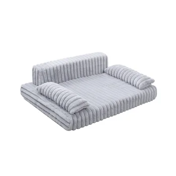 's Four Seasons Universal Dog Bed Kennel Solid Winter Warm Pattern Medium Large Dogs Cloth Carton Pet Supplies