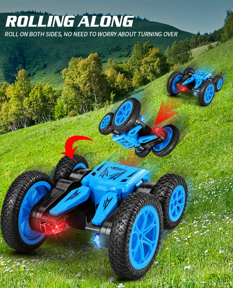 Q71 Toy Cars Remote Control Car Speed Rotating Drift Stunt Flip Radio