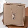 Diamante singolo trifoglio - Argento