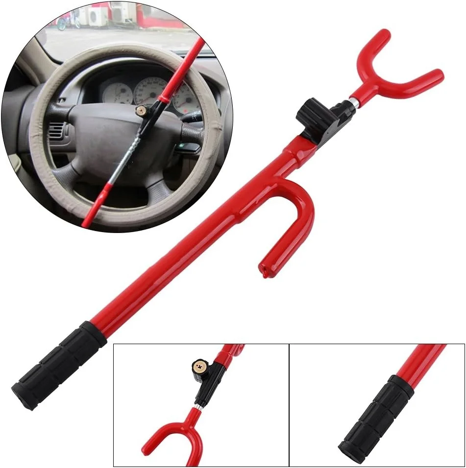 YH1955 RTS Car Van Steering Wheel Lock Car Crook Anti-theft Device Hook Style