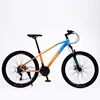 Orange-blue with brown trim tire
