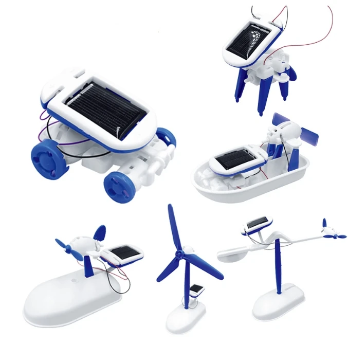 Новинка детские развивающие игрушки для сборки солнечная энергия 6 в 1 экспериментальный реквизит